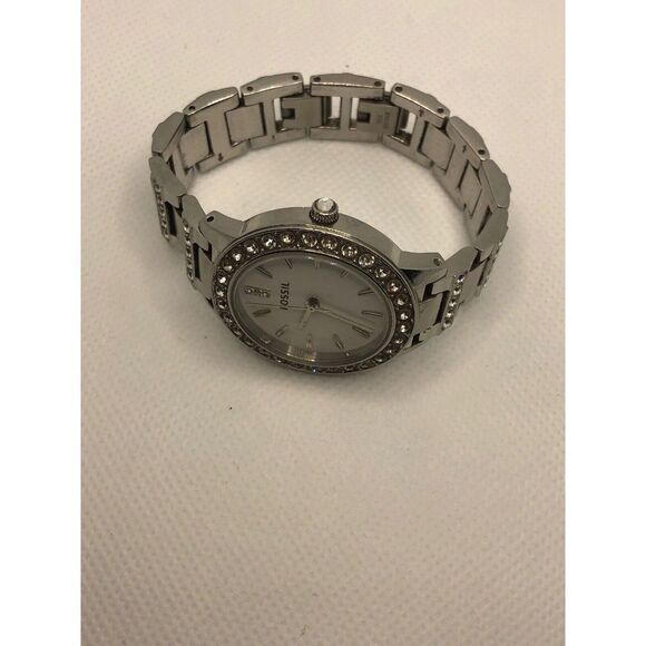 Fossil FS2362 Women's Stainless Steel Analog White Dial Quartz Wrist Watch HO312 - Picture 7 of 9